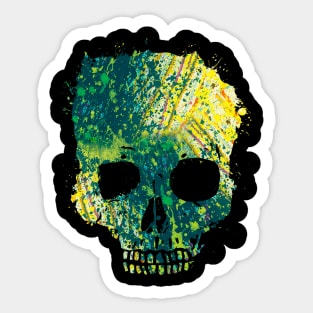 Toxic skull Sticker